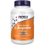 NOW Foods L-Arginine, Double Strength 1000 mg Tablets