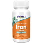 NOW Foods Iron 36 mg Double Strength