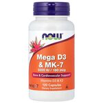 NOW Foods Mega D-3 & MK-7 5000 IU
